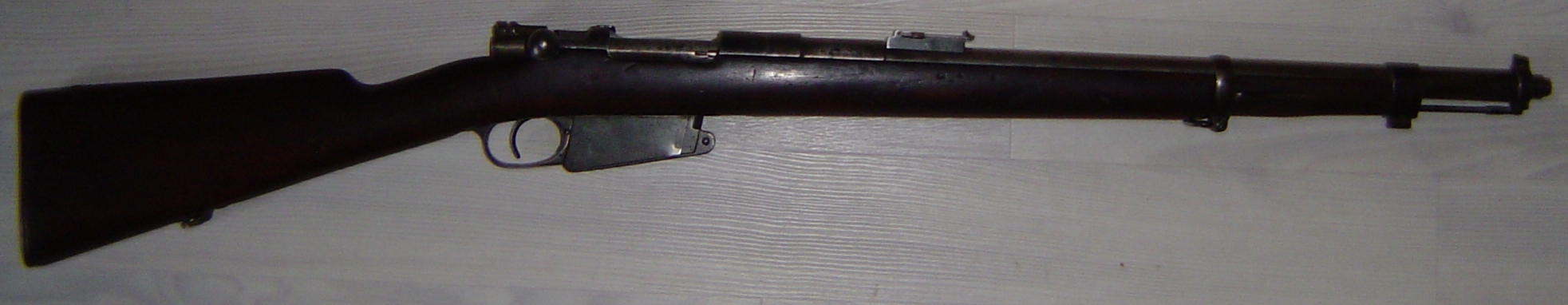Carabine modle 1889 avec baonnette